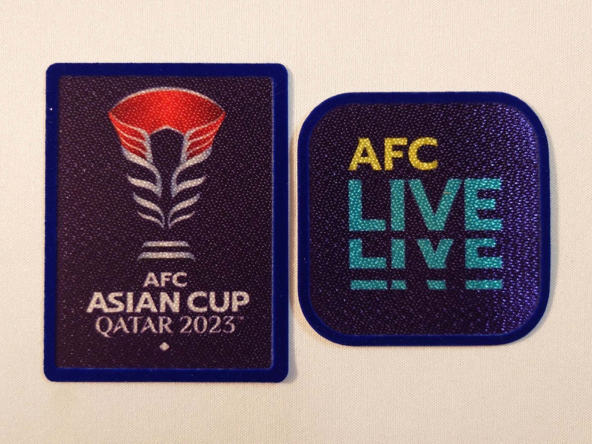 AFC アジアカップ 2023 カタール パッチ ワッペン 日本代表 韓国代表 イラク代表 インドネシア代表 ベトナム代表 中国代表 ユニフォーム A2_画像1
