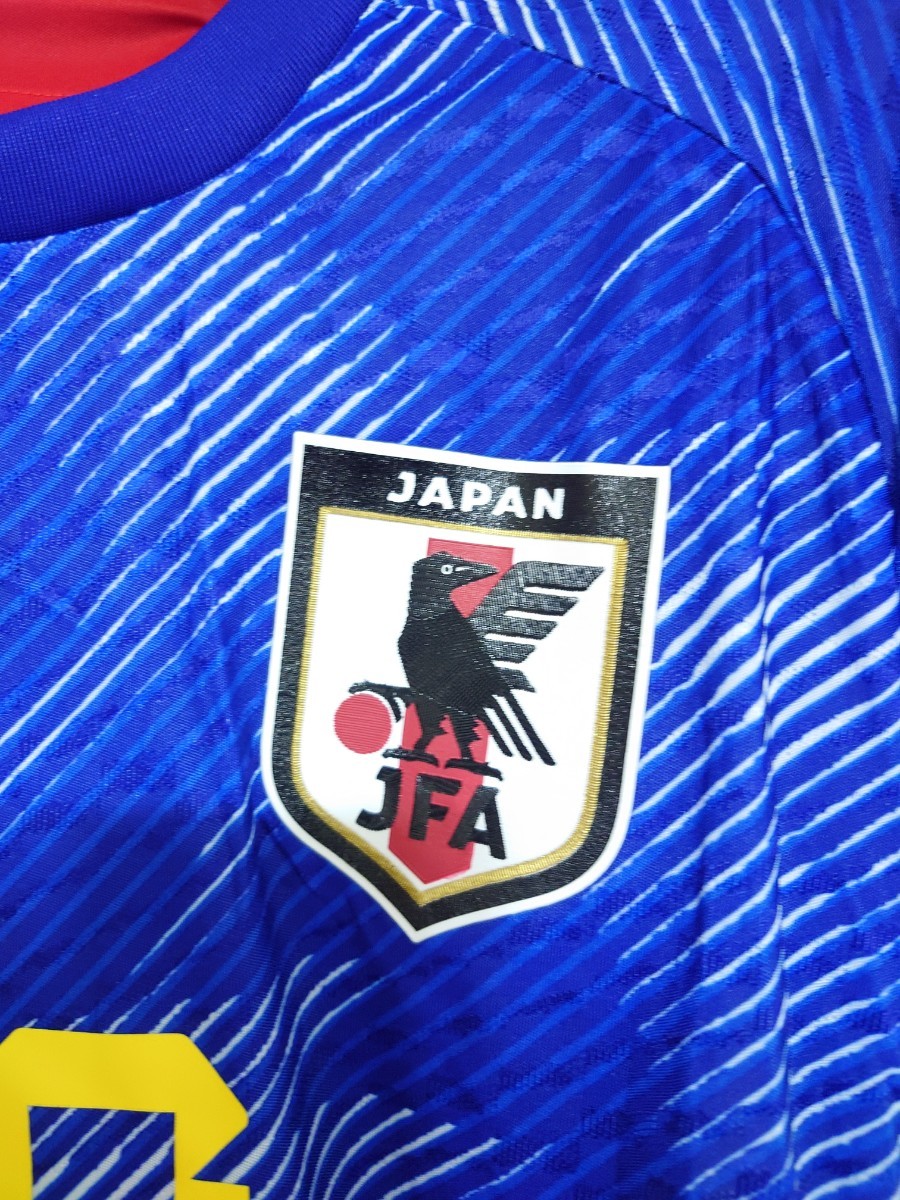 奥抜侃志 日本代表 ホーム ユニフォーム L サッカー Jリーグ ウェア シャツ ドイツ ブンデスリーガ FCニュルンベルク 大宮アルディージャ_画像4