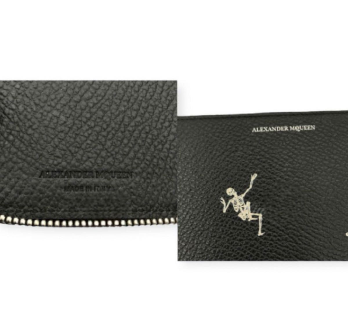 ALEXANDER McQUEEN　 レザージッパードキュメントケース  長財布