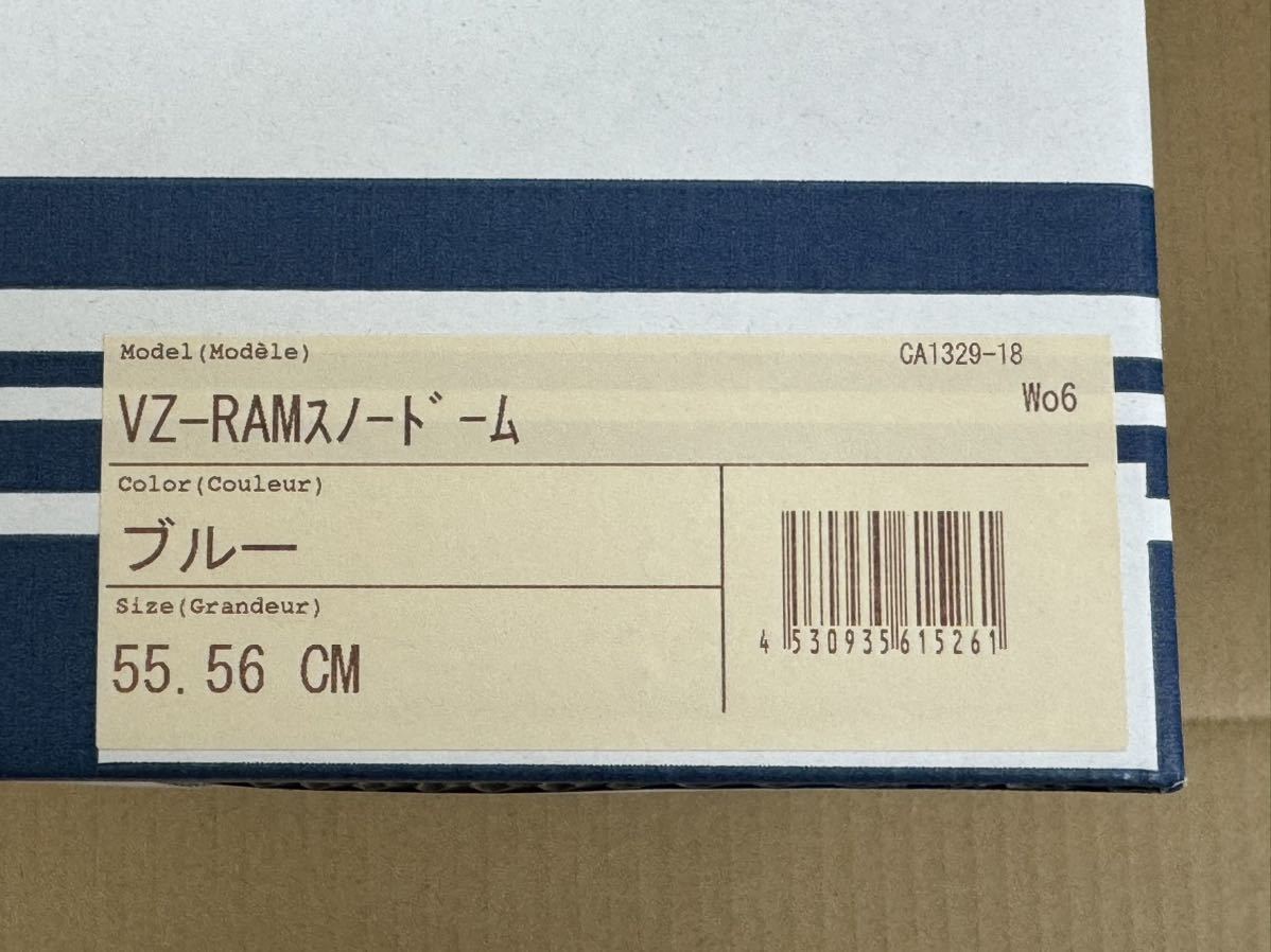 【1円スタート！】★Arai★VZ-RAMスノードーム★　ブルー　55-56cm　新品！未開封！　_画像10