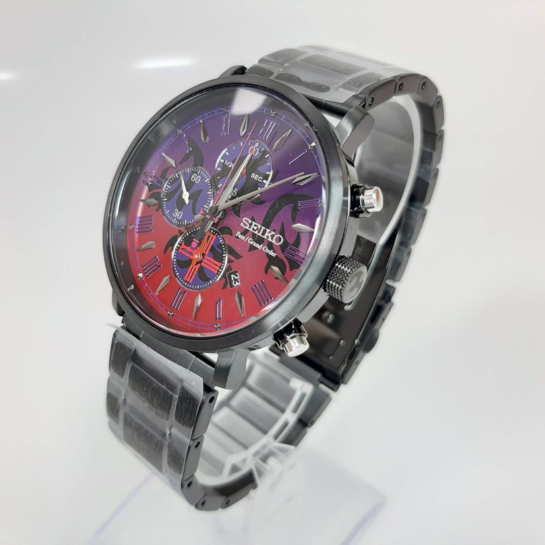 Seiko FGO サーヴァントウォッチ ジャンヌ・ダルクオルタ スタンド付_画像4