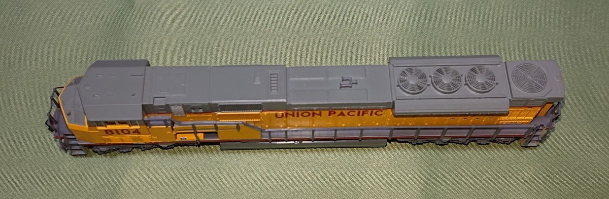 KATO 176-5604 EMD SD90/43MAC UP #8104 カトー アメリカ型ディーゼル機関車 union pacific ユニオンパシフィック_画像6