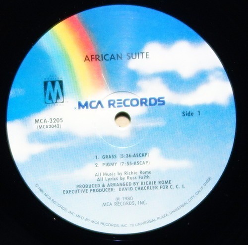 Disco◆USオリジ/C.Slv◆African Suite - African Suite◆MCA Records / MCA-3205◆超音波洗浄_画像3