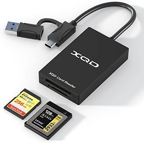 USBAUSBCXQDSDカードリーダー XQD SDカードリーダー USB Type C to USB変換 XQD カードリーダ_画像1