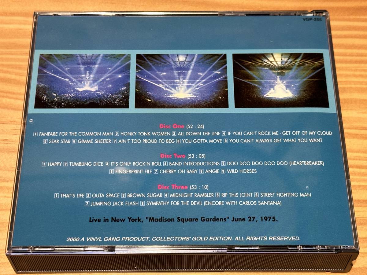 THE ROLLING STONES / HOLD ON TIGHT / VGP - 255 / 3CDゴールド盤 / 中古美品 ！！_画像2
