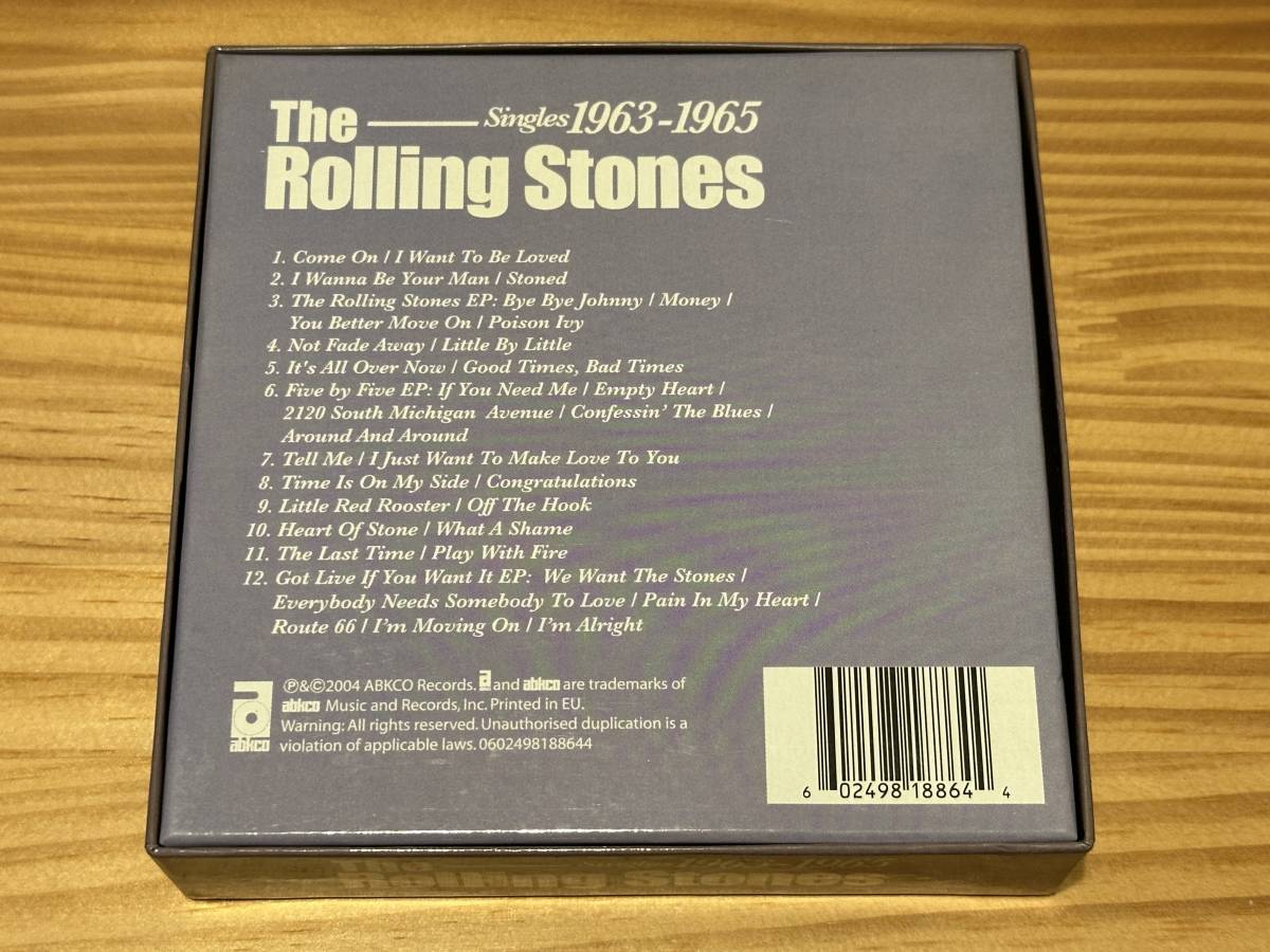 THE ROLLING STONES / Singles 1963 - 1965（輸入盤） / 1965 - 1967（国内仕様） / 1968 - 1971 （国内仕様）/ 中古美品！！_画像4