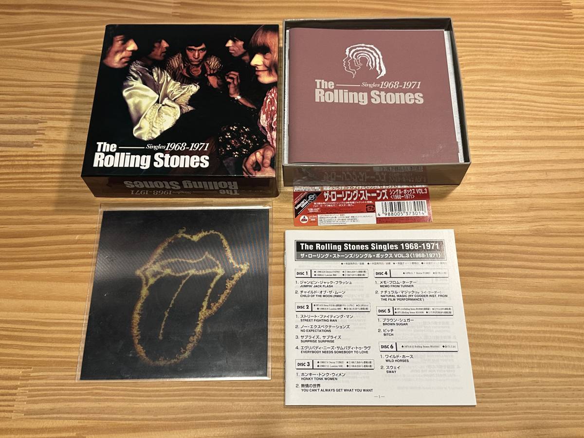THE ROLLING STONES / Singles 1963 - 1965（輸入盤） / 1965 - 1967（国内仕様） / 1968 - 1971 （国内仕様）/ 中古美品！！_画像10