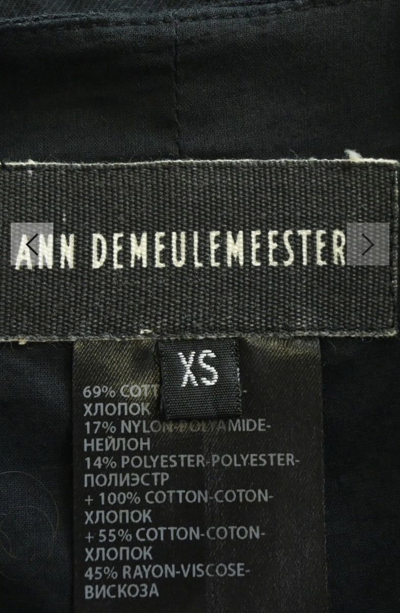 「美品 」ANN DEMEULEMEESTER アンドュムルメステール レイヤーベスト ブラック　メンズ　レディース_画像5