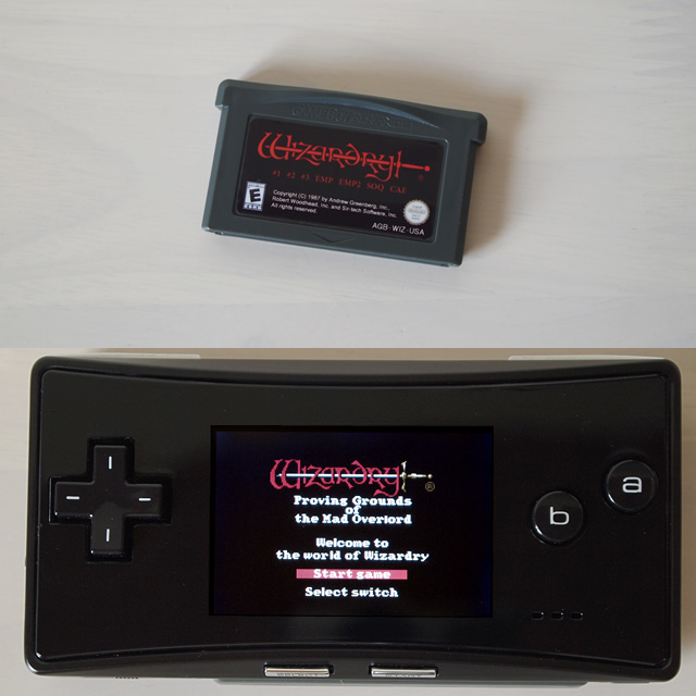 ウィザードリィ コレクション GBA ゲームボーイアドバンス #123 ウィザードリィ コレクション GBA ゲームボーイアドバンス #123