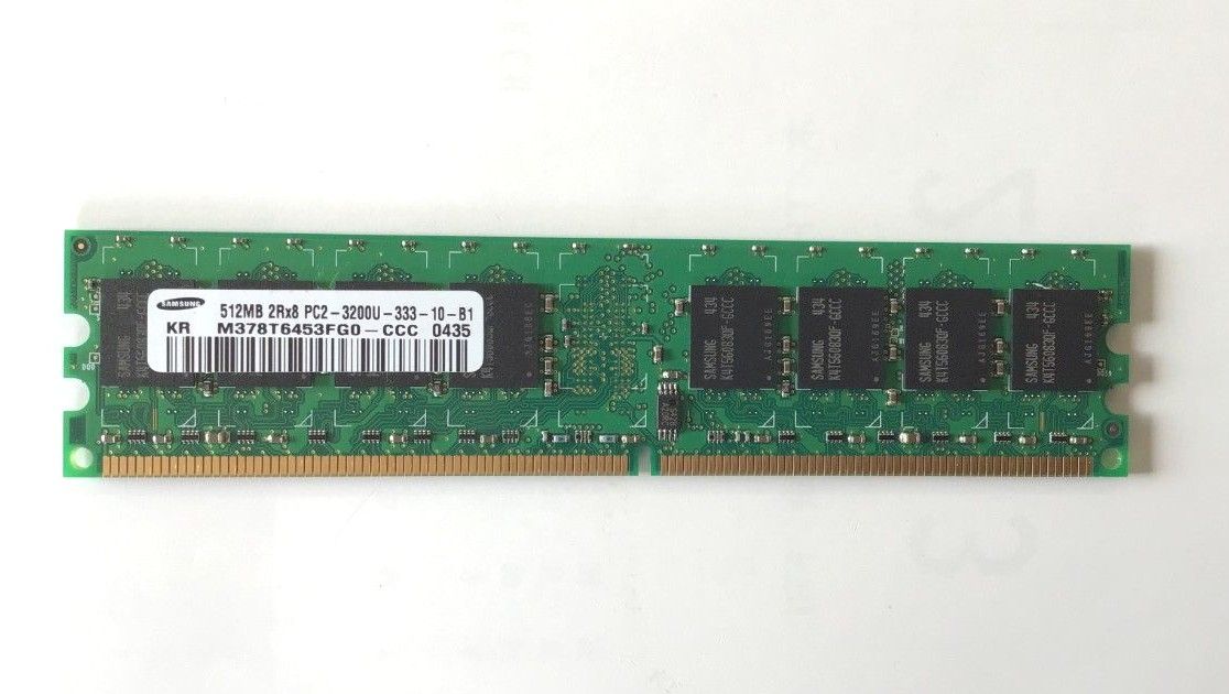 【中古】デスクトップPC用 DDR2 512MB メモリ1枚