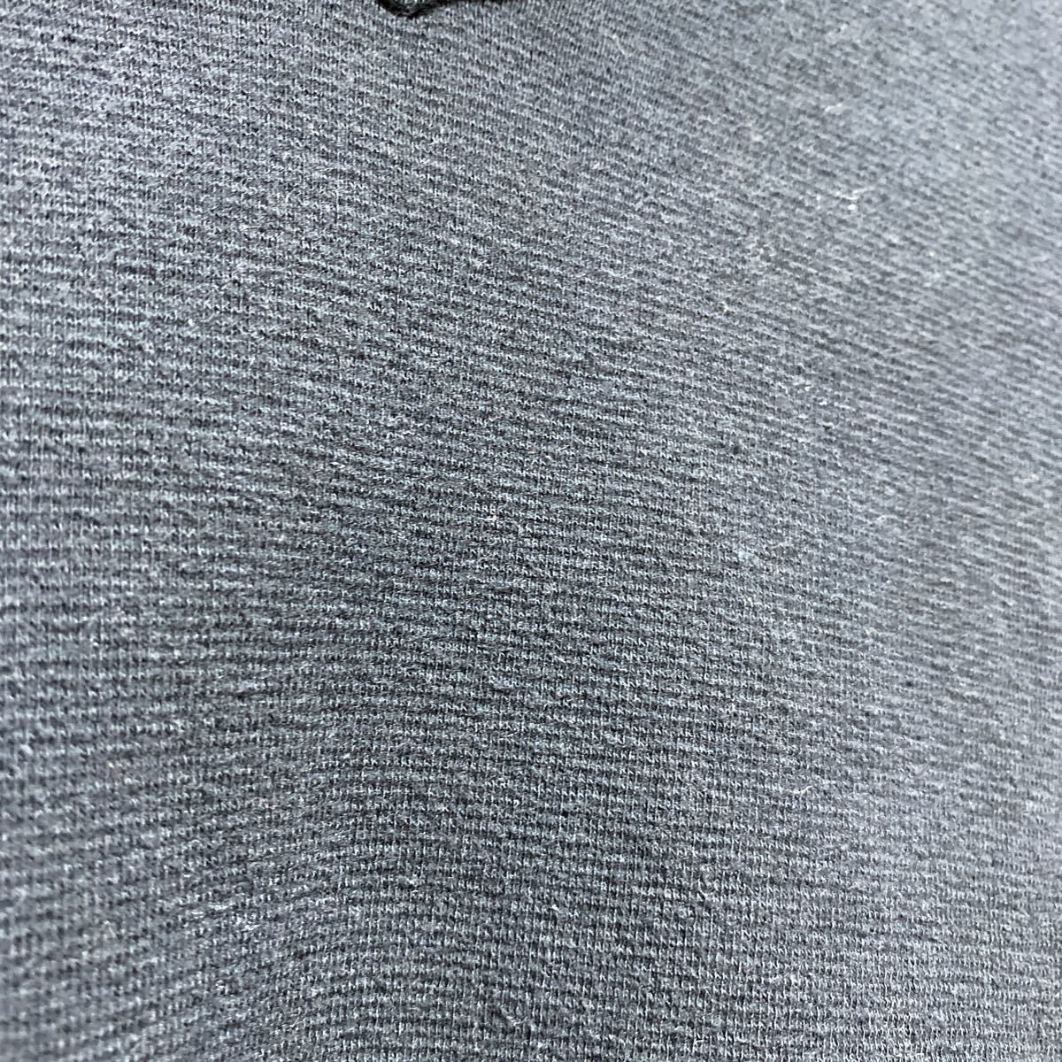 美品 ハリウッドランチマーケット 長袖カットソー ストレッチフライス Vネック 聖林公司 HOLLYWOOD RANCH MARKET Tシャツ HRM ブラック 2の画像9