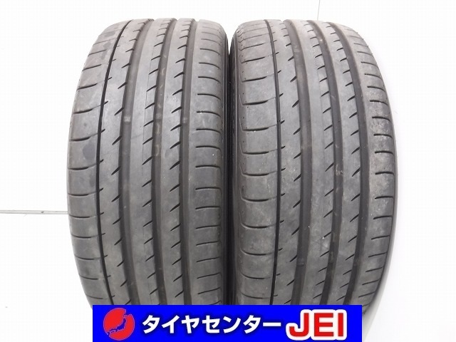 245-40R19 9分山 ヨコハマ アドバンスポーツV105 2021年製 中古タイヤ【2本セット】送料無料(AM19-6566）_画像1