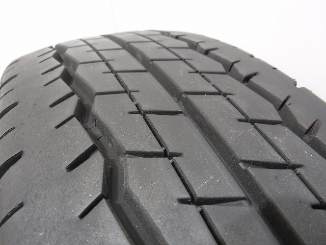 送料無料 195-80R15 107/105N LT 9-8.5分山 ダンロップ SP175N 2021年製 中古タイヤ【1本】(AGM-0170）_画像3