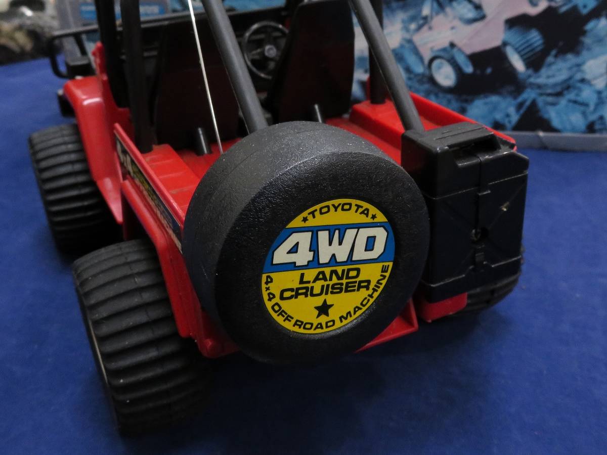 1円～　マツシロ スーパーラジオトロン ザ・ウィンチ トヨタ ランクル 4WD ラジオコントロール　*0119-24_画像4