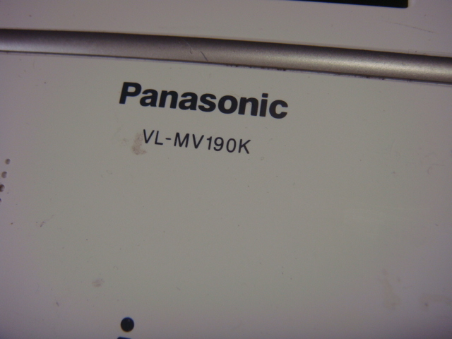 VL-MV190K Panasonic パナソニック テレビドアホン 親機 送料無料 スピード発送 即決 不良品返金保証 純正 C4854_画像2