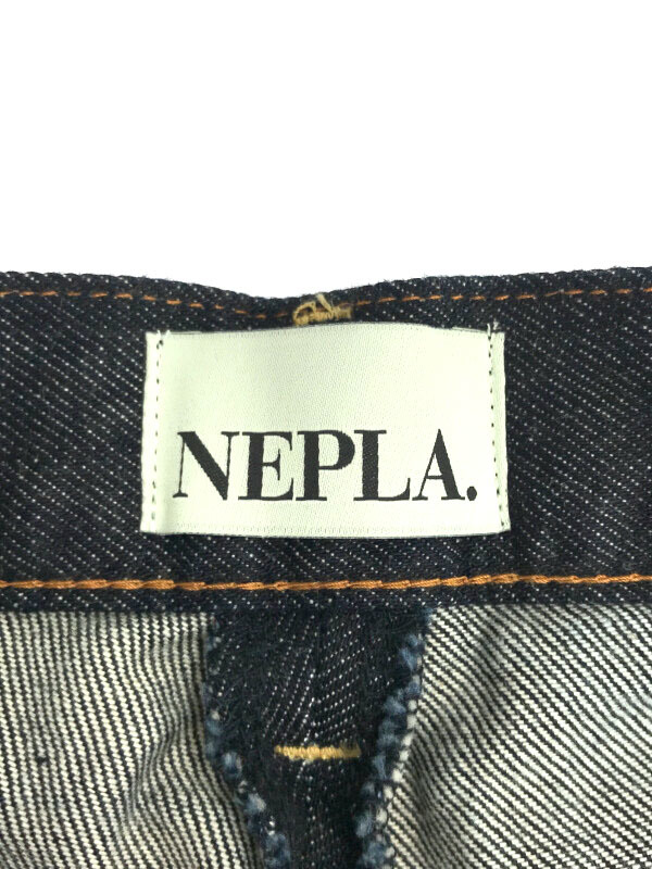 NEPLA ネプラ 22AW WIDE TACK PANTS ワイドタックデニムパンツ MEWIT-2A-NEP インディゴ 30 ITUTGKX14MEO_画像3