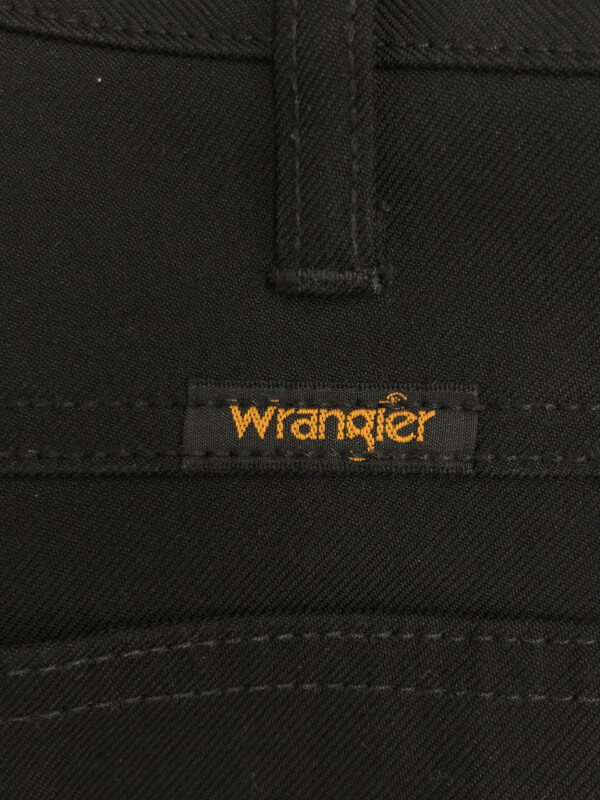 Wrangler ラングラー WRANCHER フレアドレスパンツ ブラック S WI1141 ITPBPY9BCV6W_画像3