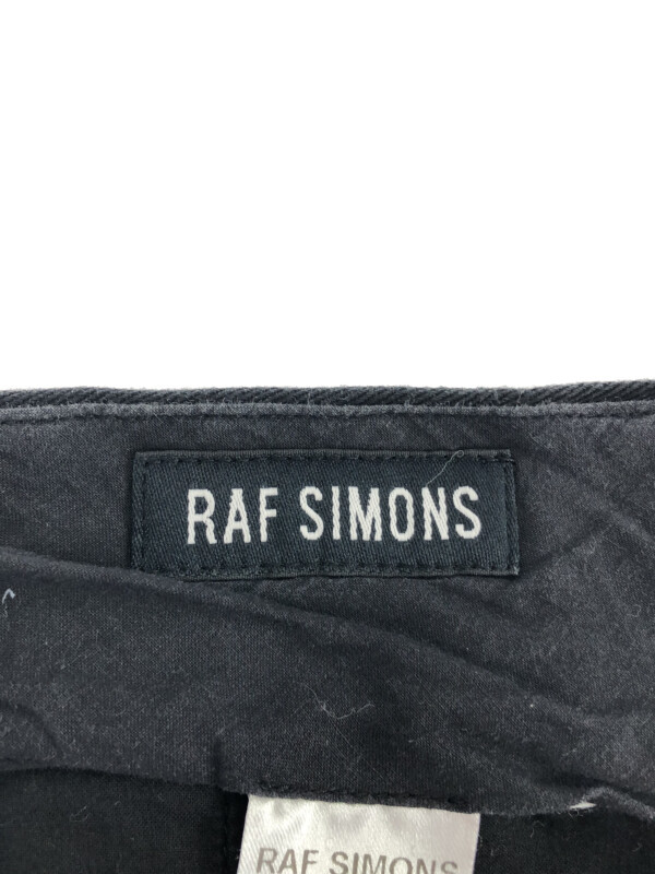 RAF SIMONS ラフシモンズ ハーフチノパンツ ブラック 46 ITIWNOXCXLI4_画像3