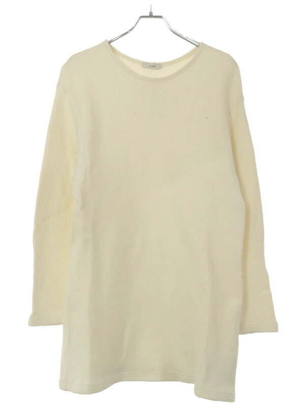 CLANE クラネ LOOSE VINTAGE LONG SLEEVE TOPS カットソー アイボリー 1 14105-1042 ITFQW1M40TY4_画像1