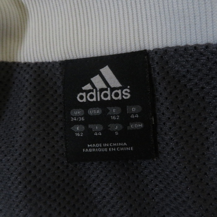 old clothes men's S adidas/ Adidas reverse side mesh windbreaker jersey Zip protection against cold navy 331017