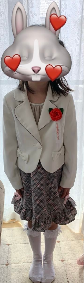 スーツ hiromichi nakano 女の子 120㎝ 入学式 卒園式