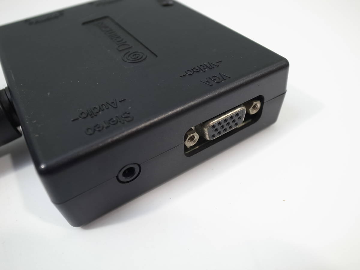 ●ジャンク SEGA Dreamcast ドリームキャスト VGAボックス HKT-8100　※通電未確認_画像4