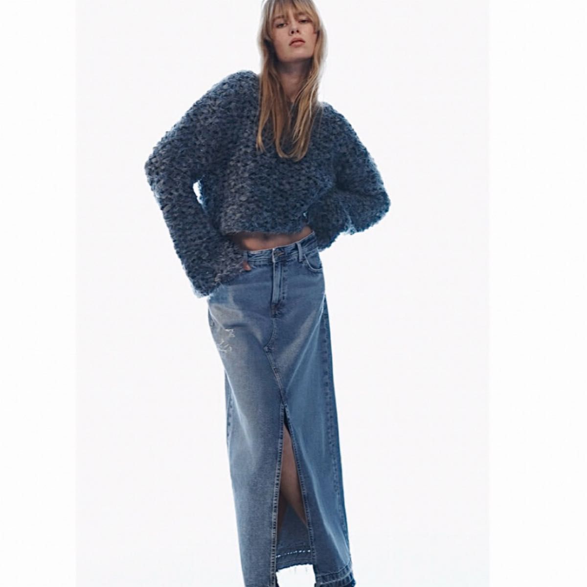 ZARA ミディ丈デニムスカート|Yahoo!フリマ(旧PayPayフリマ) ZARA ミディ丈デニムスカート|Yahoo!フリマ(旧PayPayフリマ)