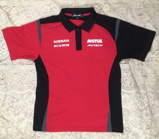 古着 美品 NISSAN nismo MOTUL AUTECH ポロシャツ size M ニッサン ニスモ　 _画像2