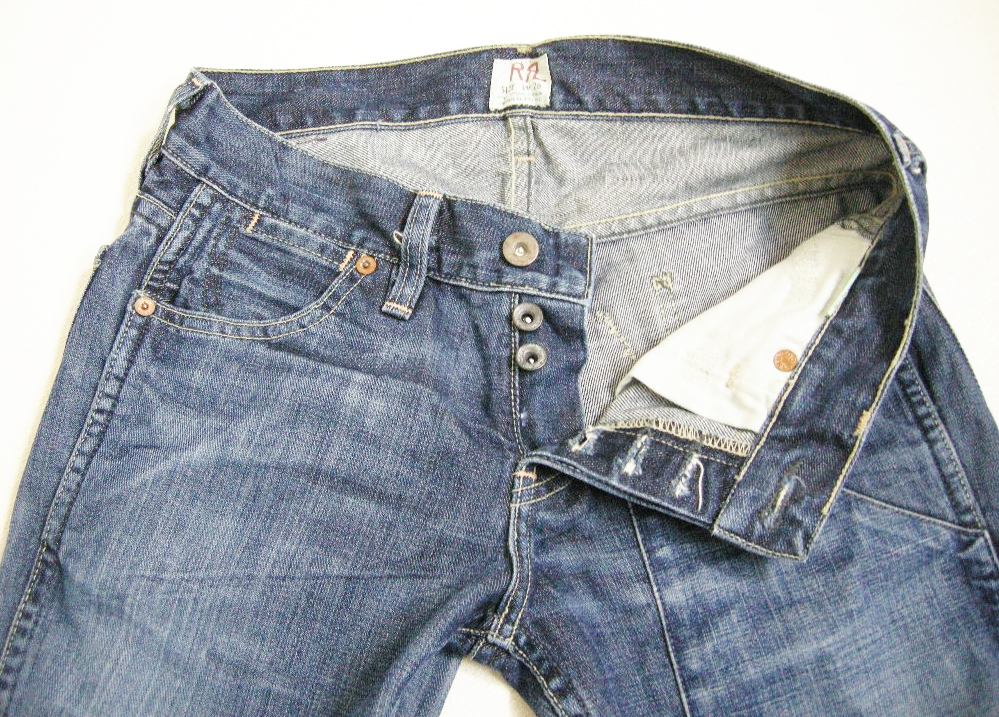 NY buy #RRL[ Ralph Lauren ] patch repair Denim pants 26