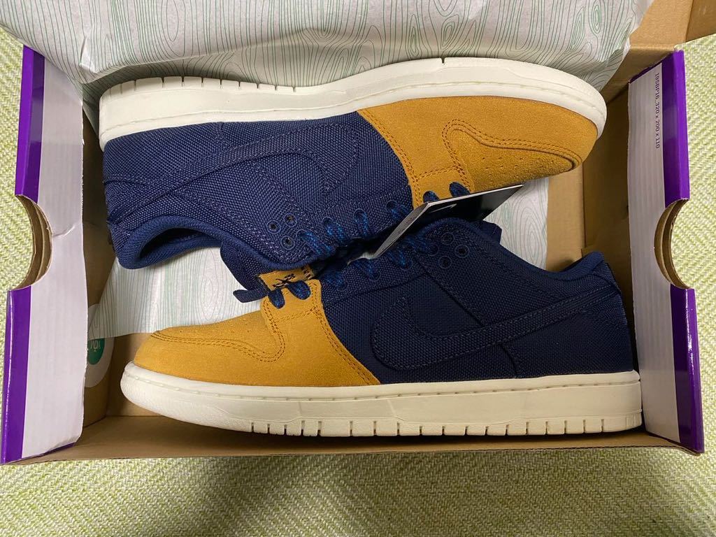 【新品】Nike SB Dunk Low Desert Ochre and Midnight Navy 27cm 大幅定価以下