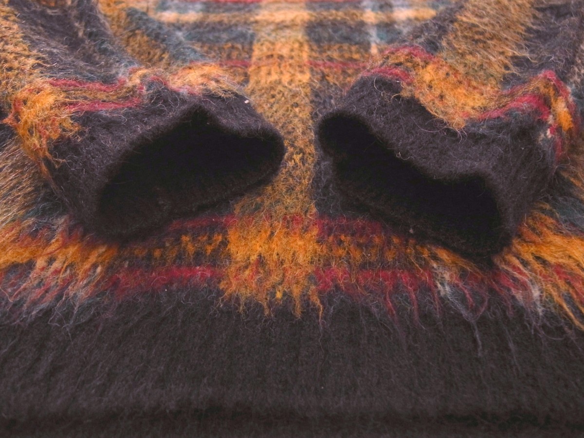 60s ビンテージ ARROW アロー USAアメリカ製 Mohair モヘア knit セーター vintage ウエアハウス campus ニードルス RRL マクレガー model_画像8