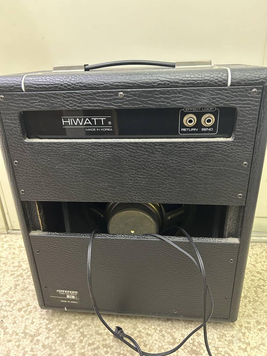 【ジャンク】HIWATT CUSTOM HIWATT 30 BASS ベースアンプ30W_画像3