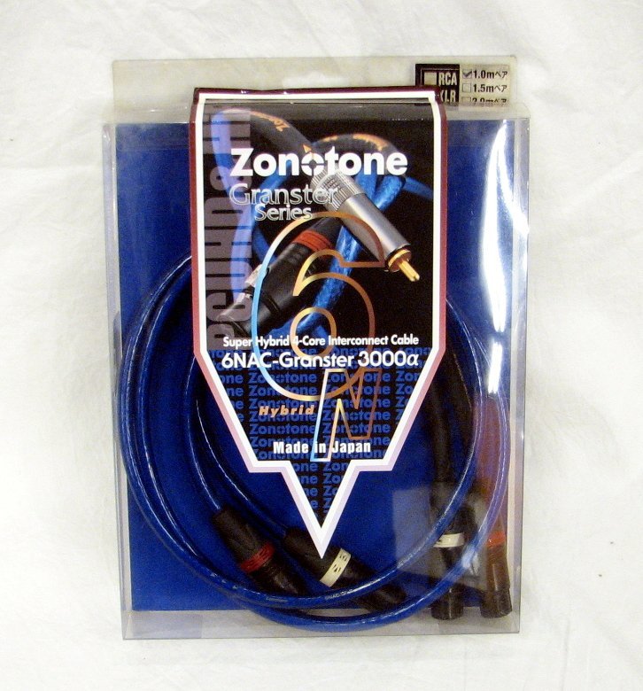 XLR кабель ZONOTONE 6NAC-Granster 3000α/XLR1.0m