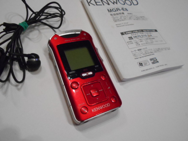 KENWOOD　デジタルオーディオレコーダー　MGR-E8　ジャンク_画像7