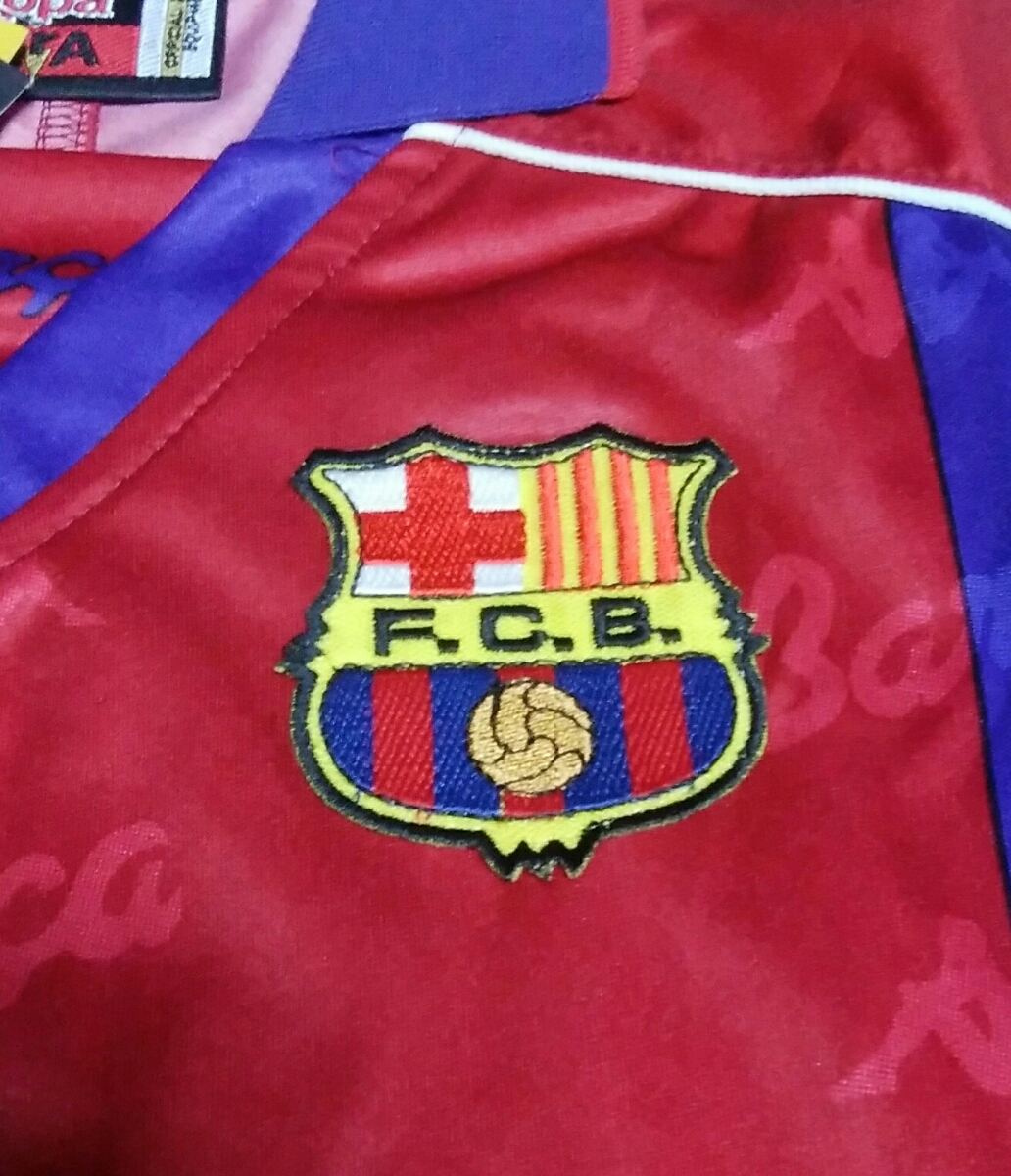 値下交渉 1992-95 FCバルセロナ 未使用・紙タグ付き Kappa 値下交渉 1992-95 FCバルセロナ 未使用・紙タグ付き Kappa