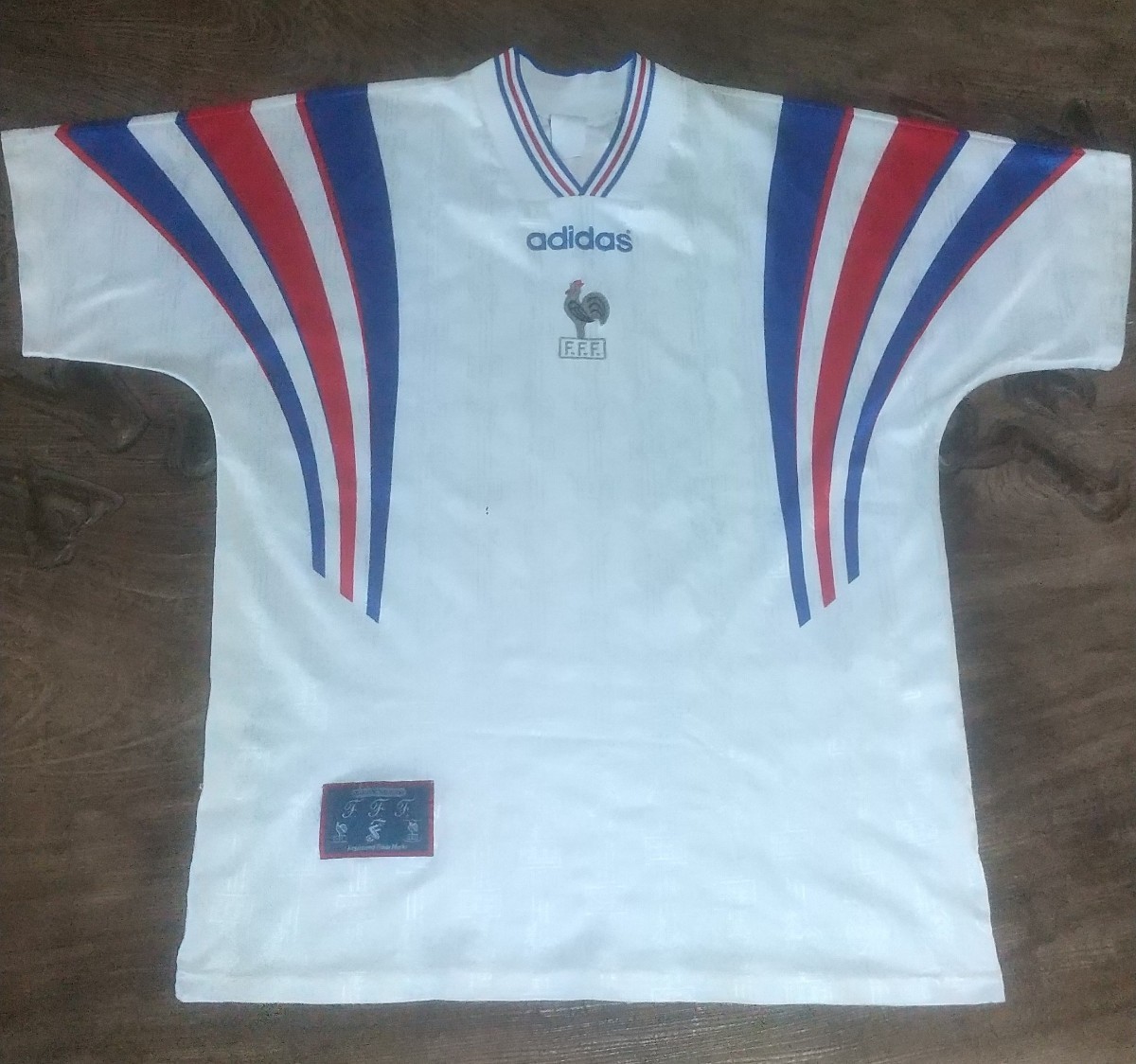 フランス代表 ユニフォーム 1996年 adidas アディダス - メルカリ