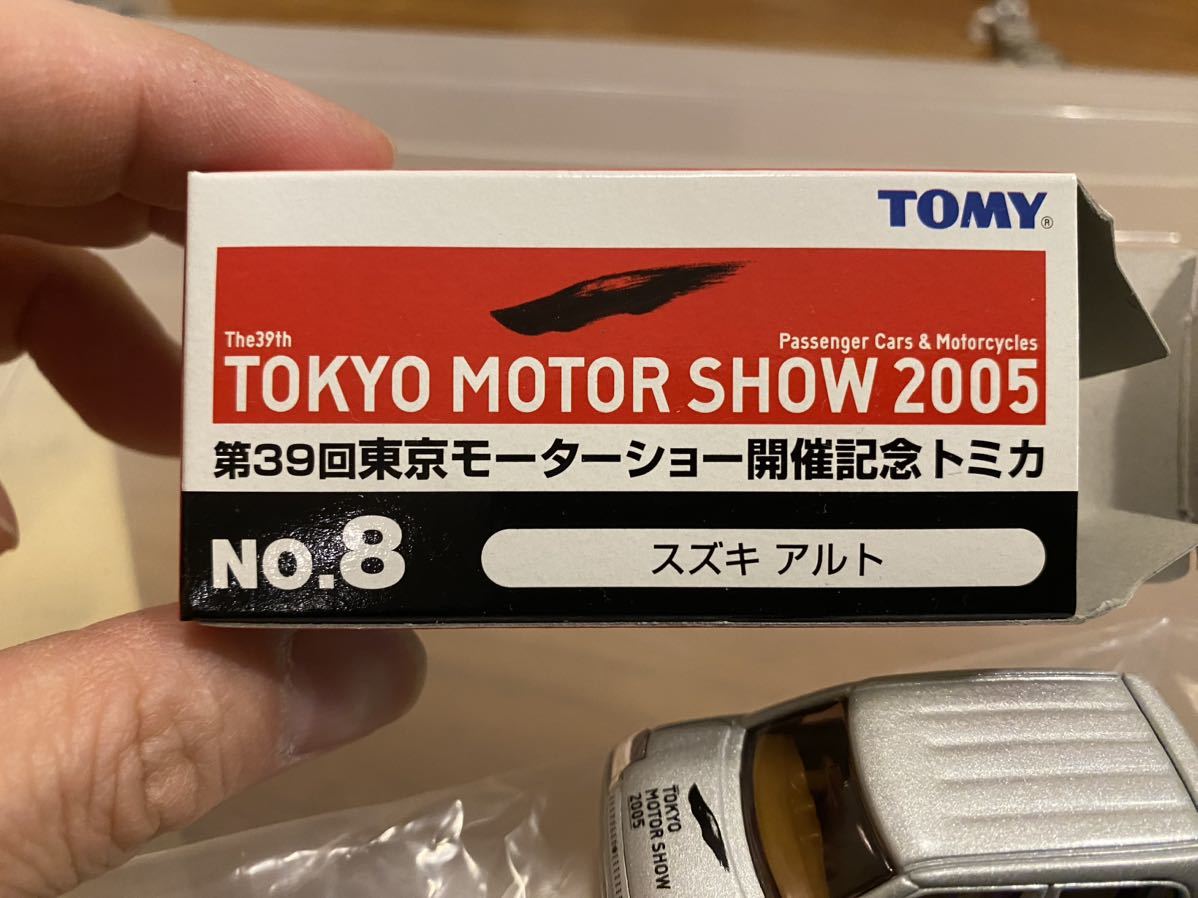 トミカ 第39回東京モーターショー開催記念トミカ No.8 スズキ アルト・未使用品_画像1