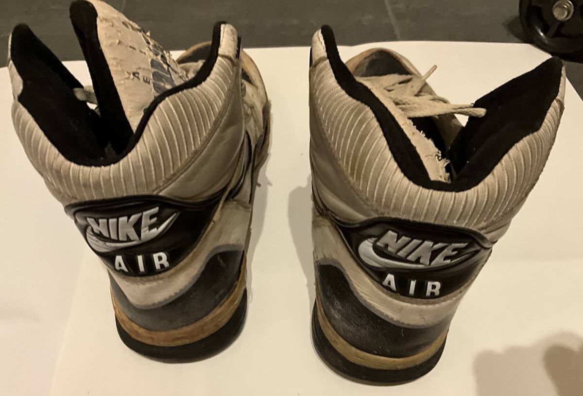 ★☆【ジャンク】　Nike　ナイキ　Air Delta Force　ハイカットスニーカー　27.5cm／US9.5　当時もの☆★_画像4