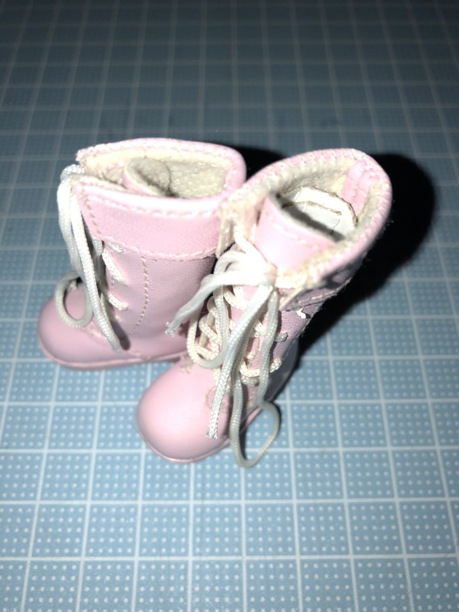  кукла для розовый. плетеный вверх ботинки чистый колено mo Blythe Obi tsu ручная работа 