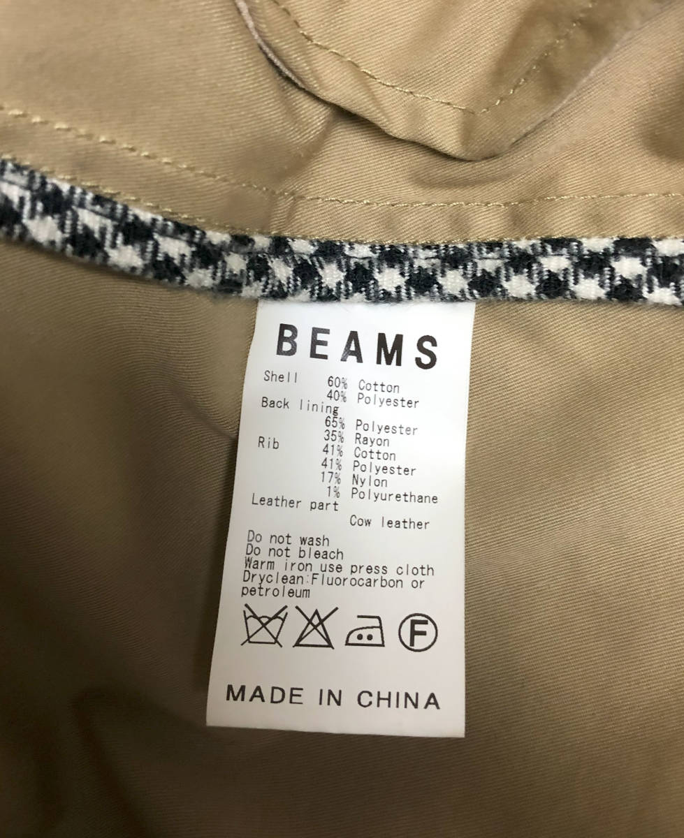 ＢEAMS(ビームス) スイングトップジャンバー ブルゾン★Ｍサイズ☆Used_画像5