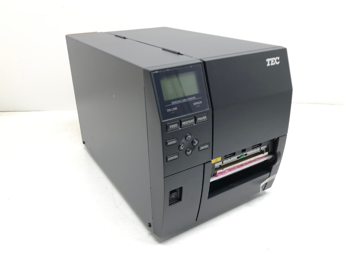 美品 東芝テック B-EX4T3-HS13-R バーコードプリンタ ラベルプリンタ■未使用品_画像2