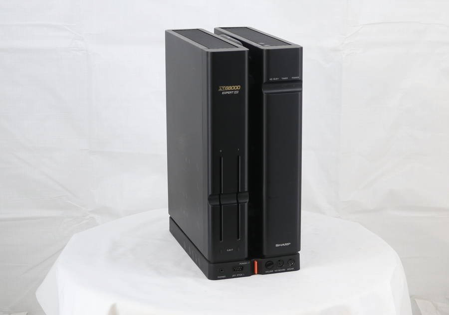 SHARP CZ-613C-BK 旧型PC X68000 EXPERT HD■現状品_画像2