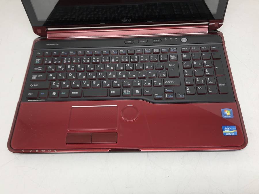 FUJITSU FMVA77GR LIFEBOOK AH77/G　Core i7 2670QM 2.20GHz 4GB 750GB■現状品_画像6