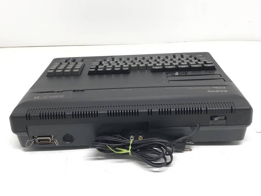 SANYO PHC-35J 旧型PC MSX2+ WAVy35■現状品_画像3