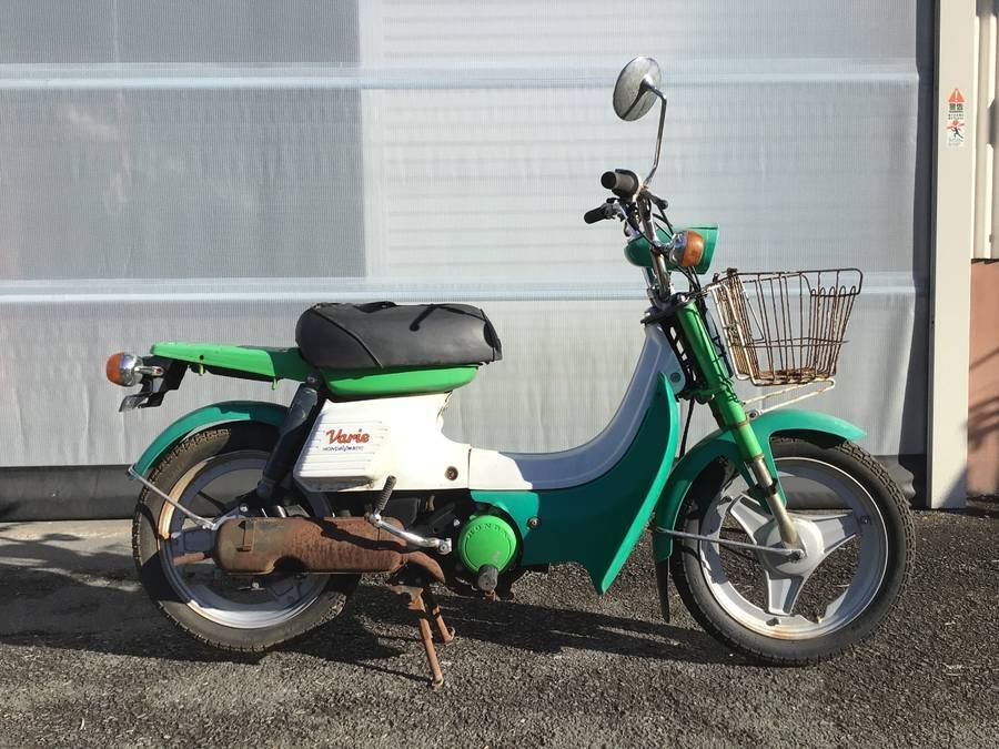 HONDA NF50 Varie 販売証明書有 カギなし 部品どり ポンコツ バリエ 昭和 旧車 HONDA バイク■ジャンク品の画像2