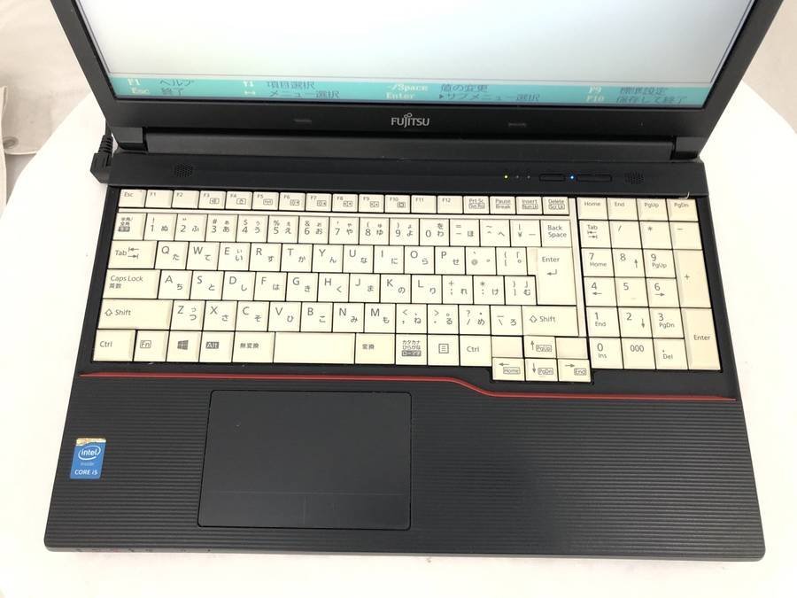 FUJITSU FMVA10019P LIFEBOOK A574/MX　Core i5 4310M 2.70GHz 4GB 500GB■現状品_画像5