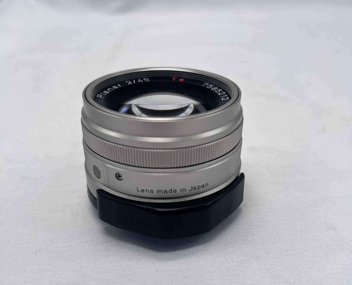 CONTAX Carl Zeiss Planar 45mm F2 T* Gマウント コンタックス 単焦点レンズ AFレンジファインダー用交換レンズ_画像5