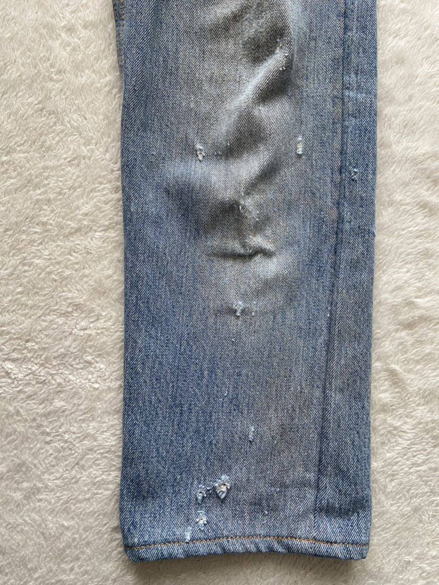 RE/DONE Levi's size28 USA製リメイクジーンズ ブルーデニム リダン リーバイス_画像4