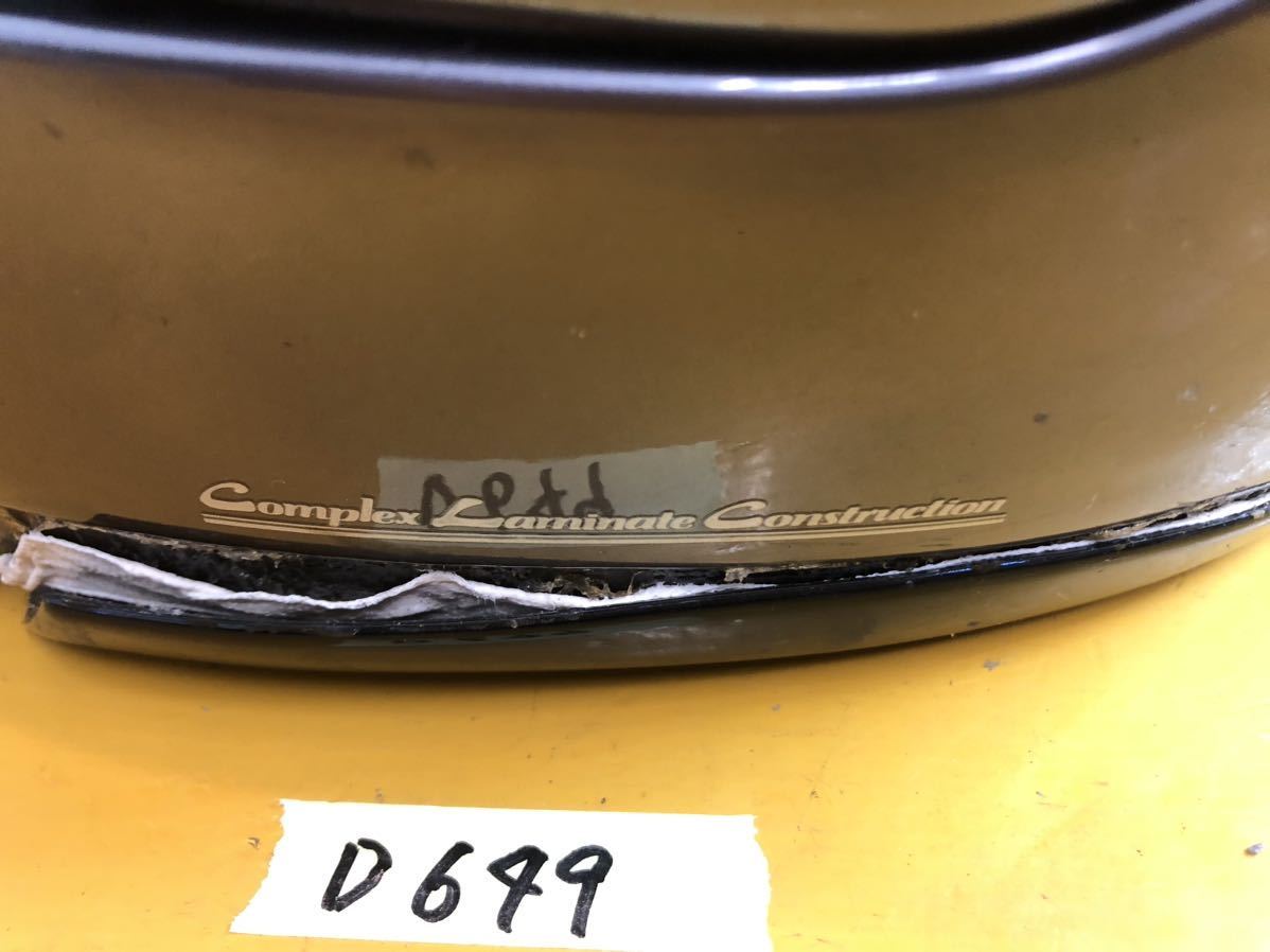 （D-649）ARAI フルフェイスヘルメット RAPIDE L サイズ不明 現状品の画像4