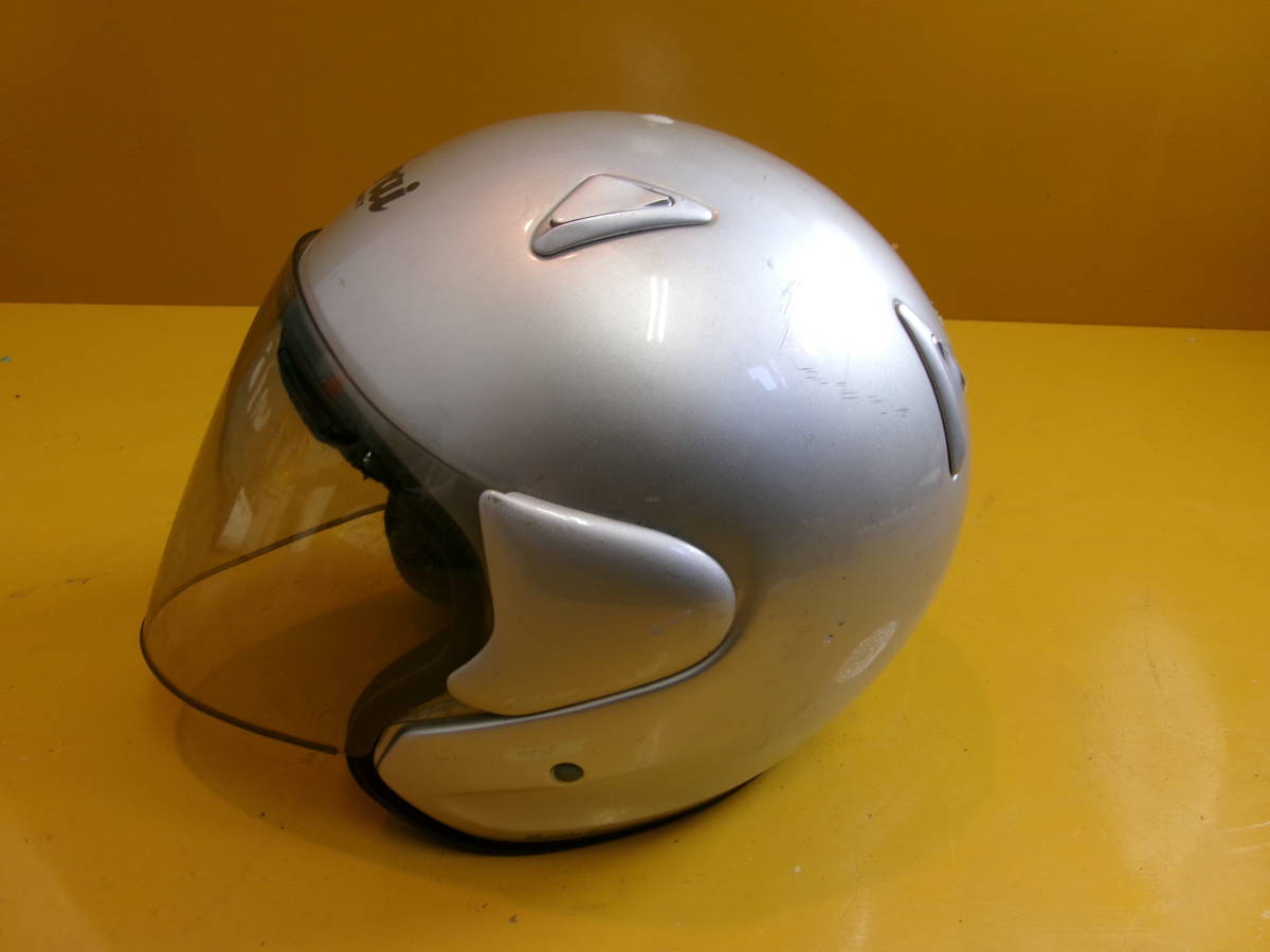 (D-636)SHOEI ジェットヘルメット SZM SNELL 現状品_画像3